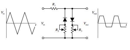 Circuit d'écrêtage à diode 2